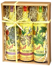 Kitl Geschenkpackung Kräuter (Holunder, Ingwer, Minze) 3x 500 ml