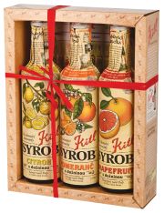 Kitl Geschenkkassette Zitrusfrüchte (Grapefruit + Zitrone + Orange) 3x 500 ml