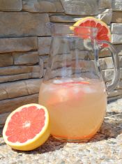 Hausgemachte Grapefruitlimonade - Rezept