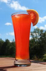 Rezept für Grapefruitcocktail mit Aperol