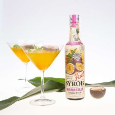 Leidenschaftlicher Passionsfrucht-Cocktail