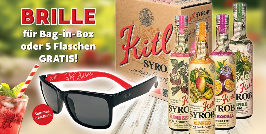 Sommeraktion: Kitl kaufen, Brille bekommen